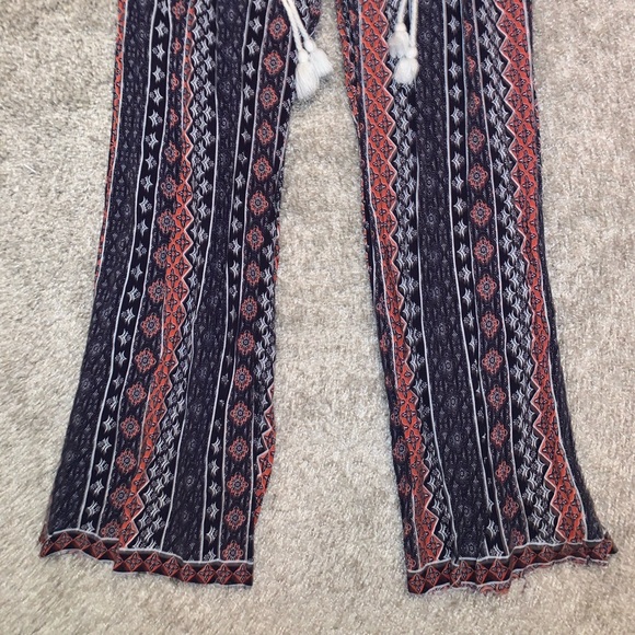 bebop blue & red capri pants size S - Picture 5 of 7